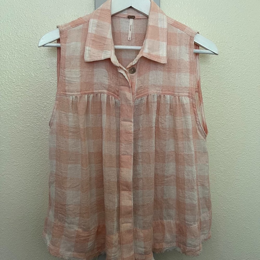 Medium Free People Sleeveless Shirt
